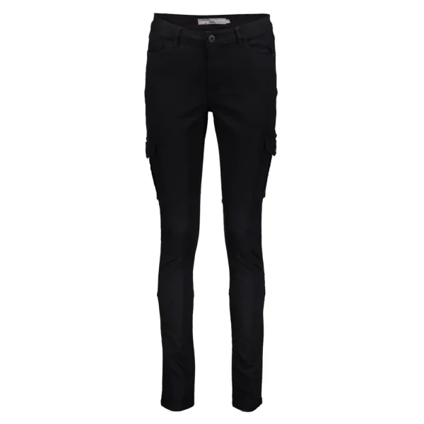 Vrouwen Geisha Fashion Geisha Cargo Jog Denim Jeans 21724-10 Zwart