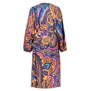Vrouwen Geisha Fashion Geisha Dames A-Lijn Jurk 37605-20 Oranje