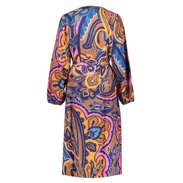 Vrouwen Geisha Fashion Geisha Dames A-Lijn Jurk 37605-20 Oranje