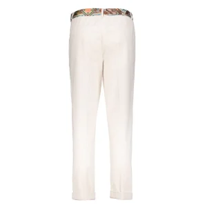 Vrouwen Geisha Fashion Geisha Dames Baggy Corduroy Broek 31534-10 Off-White