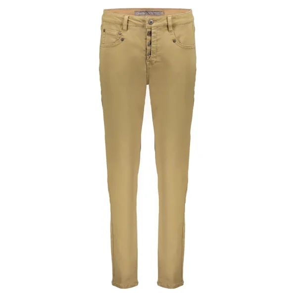 Vrouwen Geisha Fashion Geisha Dames Baggy Jeans 31537-10 Dark Sand