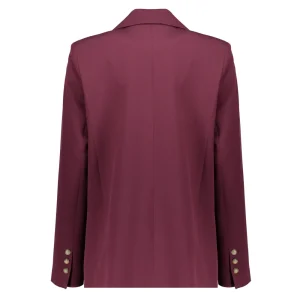 Vrouwen Geisha Fashion Geisha Dames Blazer 35546-32 Aubergine