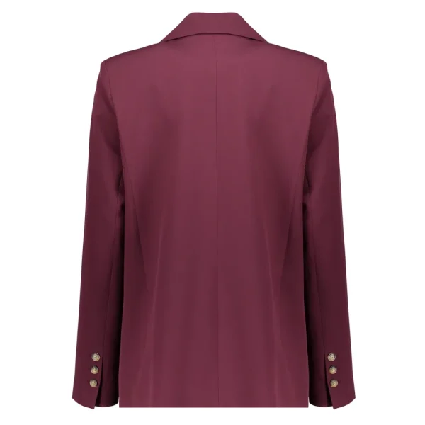 Vrouwen Geisha Fashion Geisha Dames Blazer 35546-32 Aubergine