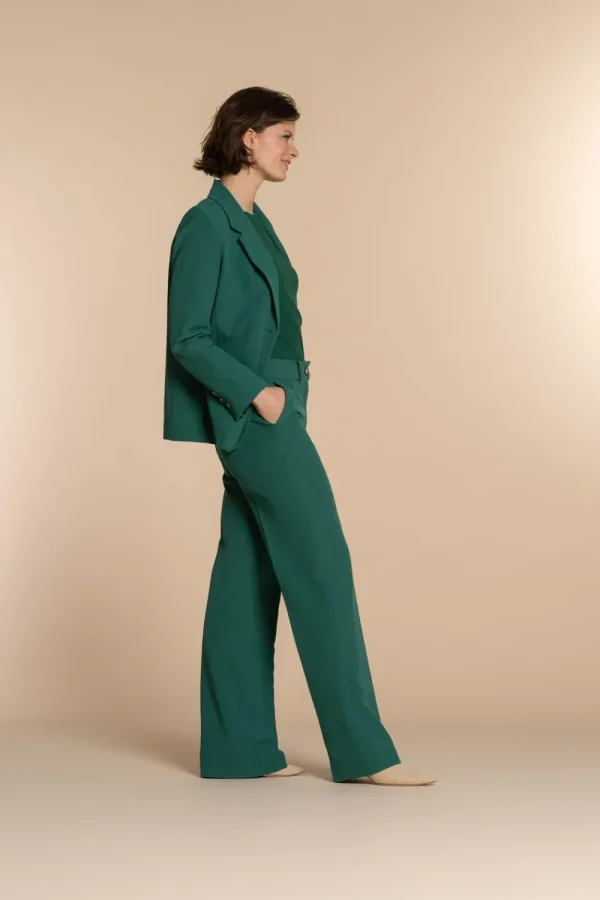 Vrouwen Geisha Fashion Geisha Dames Blazer 35546-32 Groen