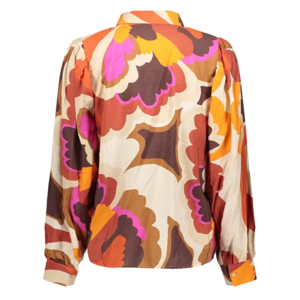 Vrouwen Geisha Fashion Geisha Dames Blouse Met Print 33688-20 Off-White