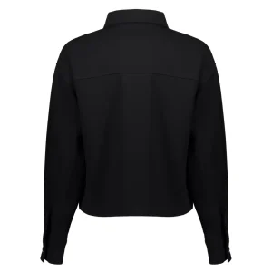 Vrouwen Geisha Fashion Geisha Dames Boxy Blouse Jas 35509-10 Zwart