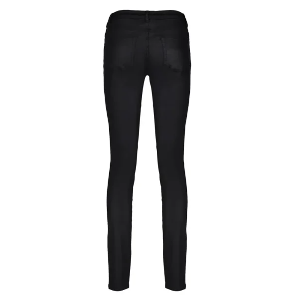 Vrouwen Geisha Fashion Geisha Dames Coated Skinny Jeans 81803-10 Zwart