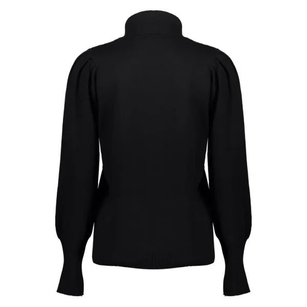 Vrouwen Geisha Fashion Geisha Dames Gebreide Trui Met Pofmouwen 34587-14 Zwart