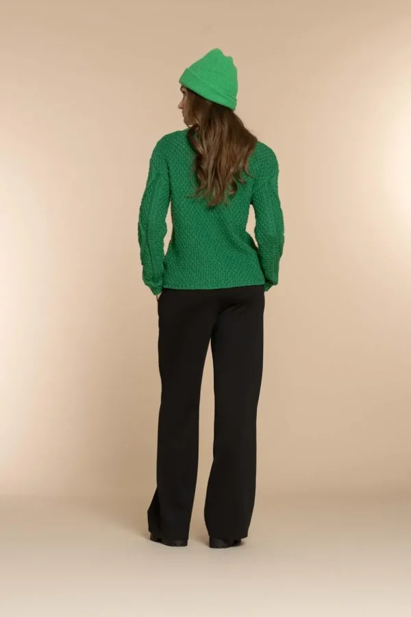 Vrouwen Geisha Fashion Geisha Dames Gebreide Trui 34505-10 Groen