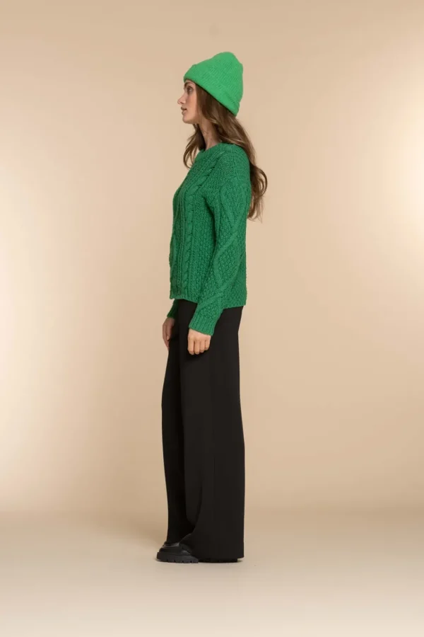 Vrouwen Geisha Fashion Geisha Dames Gebreide Trui 34505-10 Groen