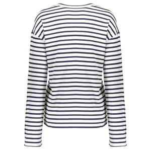 Vrouwen Geisha Fashion Geisha Dames Gestreepte Top 32609-41 Off-White