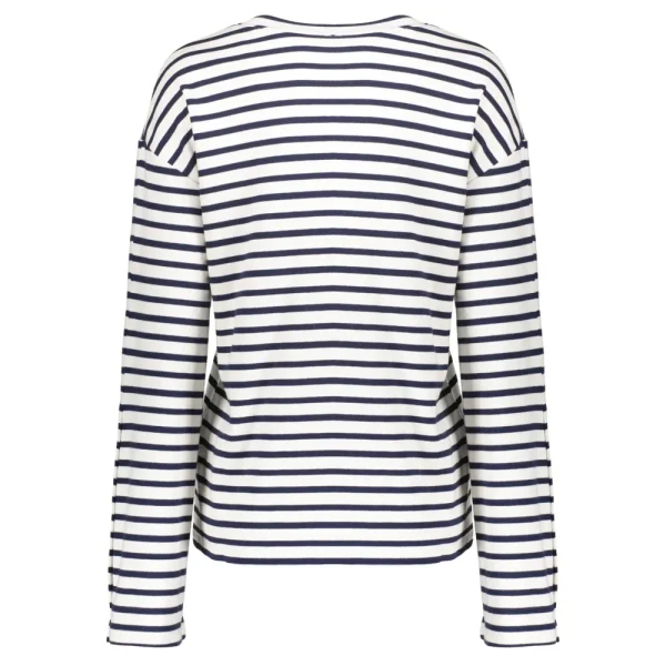 Vrouwen Geisha Fashion Geisha Dames Gestreepte Top 32609-41 Off-White