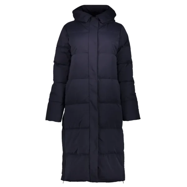 Vrouwen Geisha Fashion Geisha Dames Lange Puffer Jas 28525-21 Navy