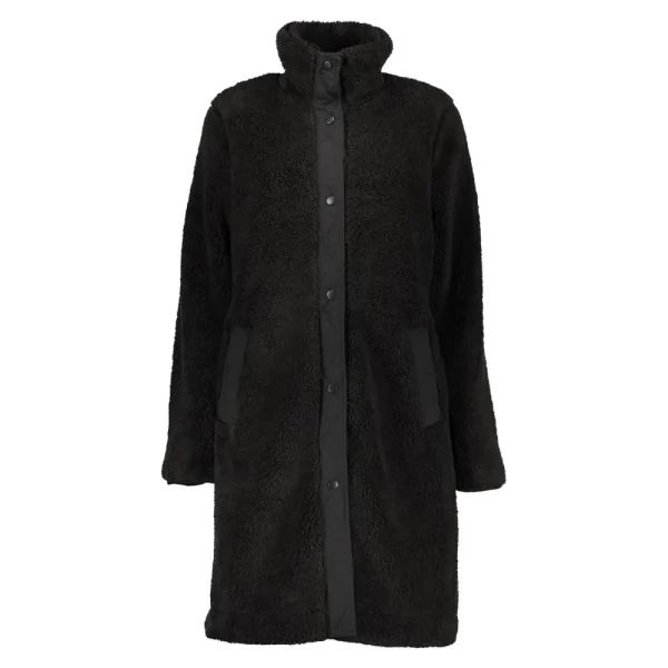 Vrouwen Geisha Fashion Geisha Dames Lange Teddy Jas 38539-12 Anthracite