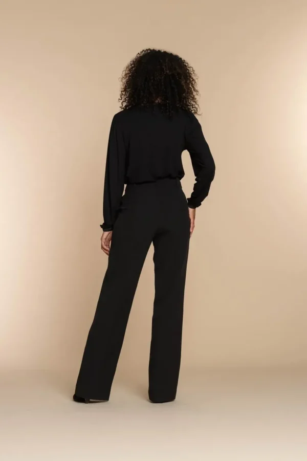 Vrouwen Geisha Fashion Geisha Dames Lurex Top 32605-41 Zwart