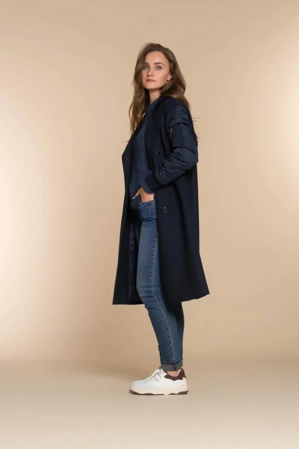 Vrouwen Geisha Fashion Geisha Dames Manteljas 38575-21 Navy