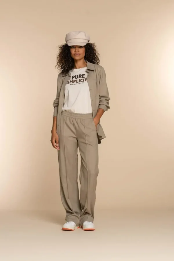 Vrouwen Geisha Fashion Geisha Dames Oversized Blouse 33686-20 Sand