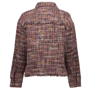 Vrouwen Geisha Fashion Geisha Dames Oversized Tweed Jasje 35515-10 Anthracite