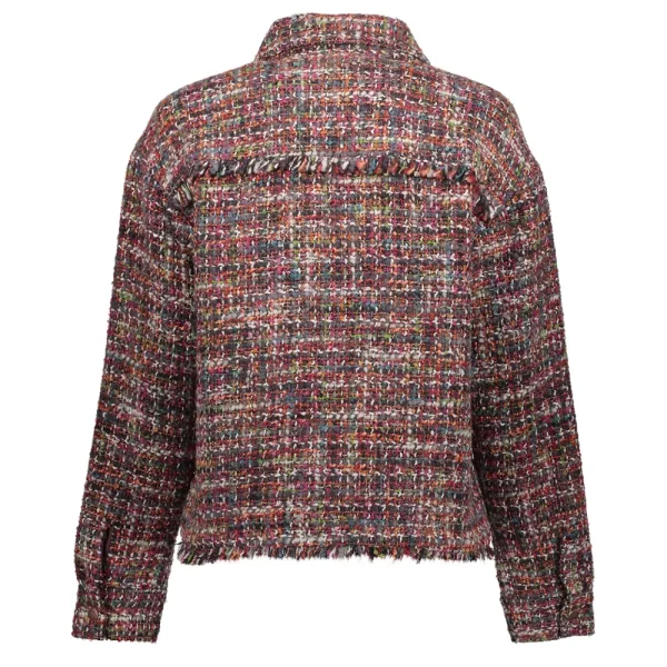 Vrouwen Geisha Fashion Geisha Dames Oversized Tweed Jasje 35515-10 Anthracite