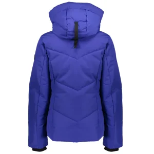 Vrouwen Geisha Fashion Geisha Dames Pufferjas Met Split 38535-12 Cobalt