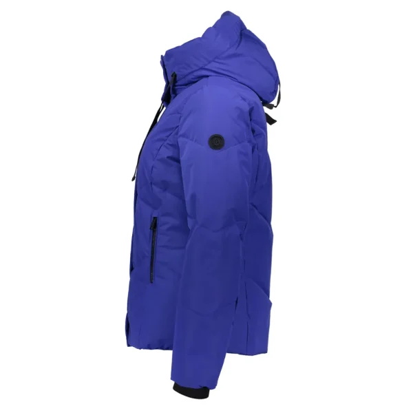 Vrouwen Geisha Fashion Geisha Dames Pufferjas Met Split 38535-12 Cobalt
