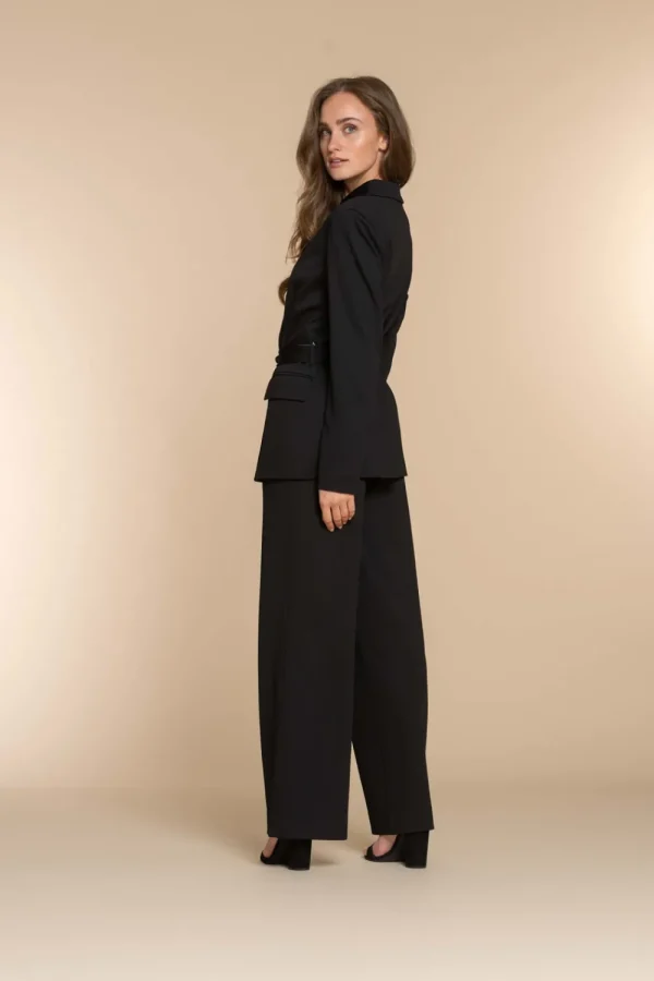 Vrouwen Geisha Fashion Geisha Dames Tailored Twill Pantalon 31581-21 Zwart