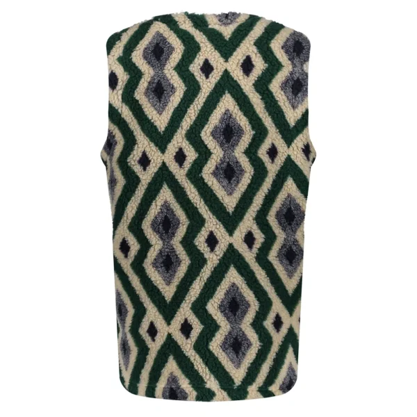 Vrouwen Geisha Fashion Geisha Dames Teddy Gilet Met Print 34601-20 Sand