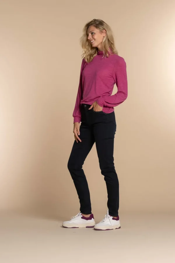 Vrouwen Geisha Fashion Geisha Dames Top 32581-24 Cyclame