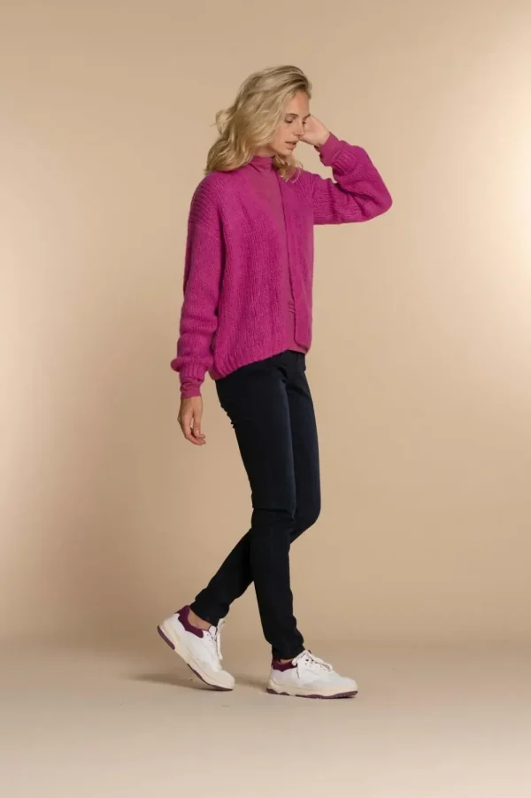 Vrouwen Geisha Fashion Geisha Dames Top 32581-24 Cyclame