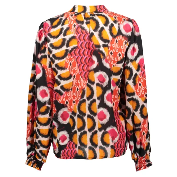 Vrouwen Geisha Fashion Geisha Dames Top Met Print 33953-20 Roze