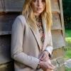 Vrouwen Geisha Fashion Geisha Dames Uni Blazer 35820-32 Sand