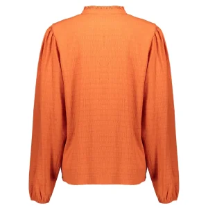 Vrouwen Geisha Fashion Geisha Dames Uni Crinckle Top 33840-47 Oranje