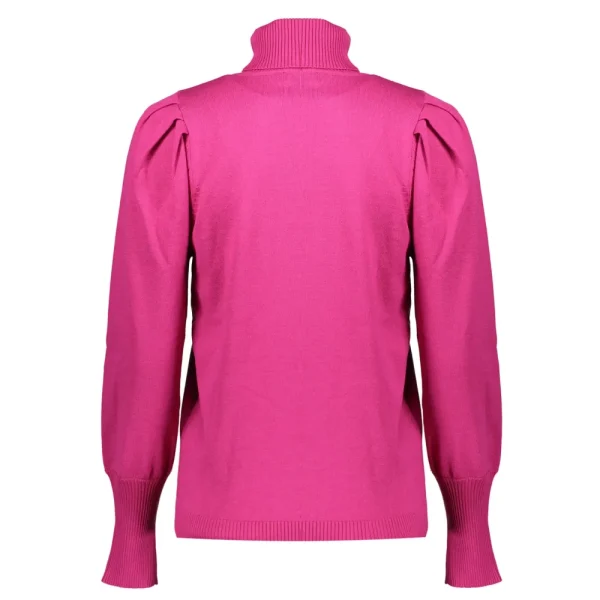 Vrouwen Geisha Fashion Geisha Dames Uni Kleurige Coltrui 34860-14 Roze