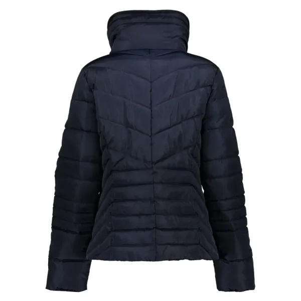 Vrouwen Geisha Fashion Geisha Korte Winterjas Fake Fur 18599-25 Navy