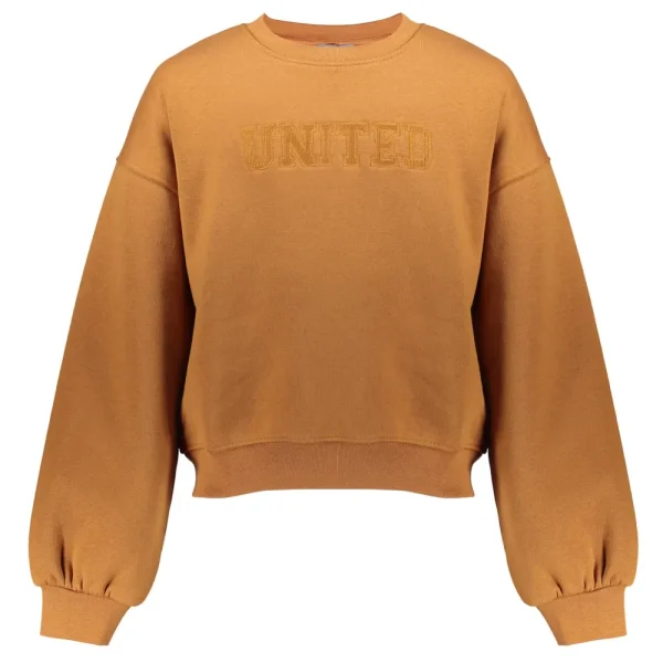 Meisjes Geisha Fashion Geisha Meisjes Oversized Sweater Graphic Print 32572K-24 Camel