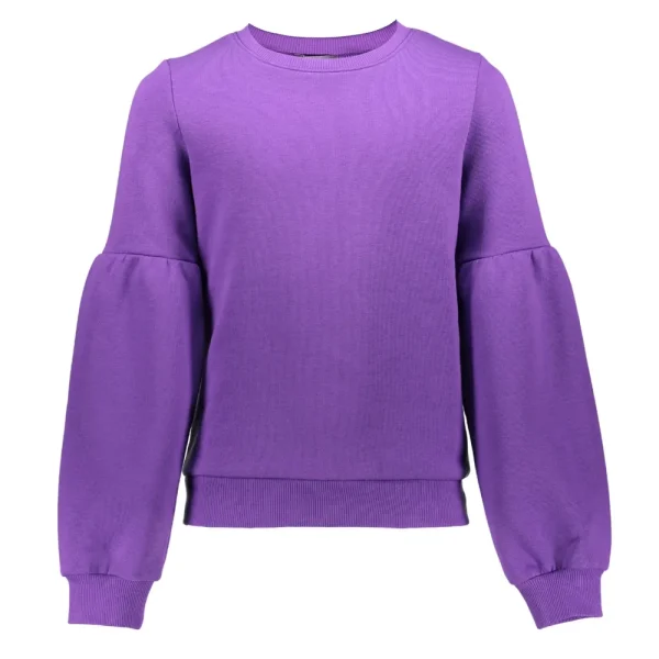 Meisjes Geisha Fashion Geisha Meisjes Sweater Met Ballonmouwen 32612K-41 Paars