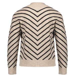 Meisjes Geisha Fashion Geisha Meisjes Trui Met Strepen 34507K-10 Sand