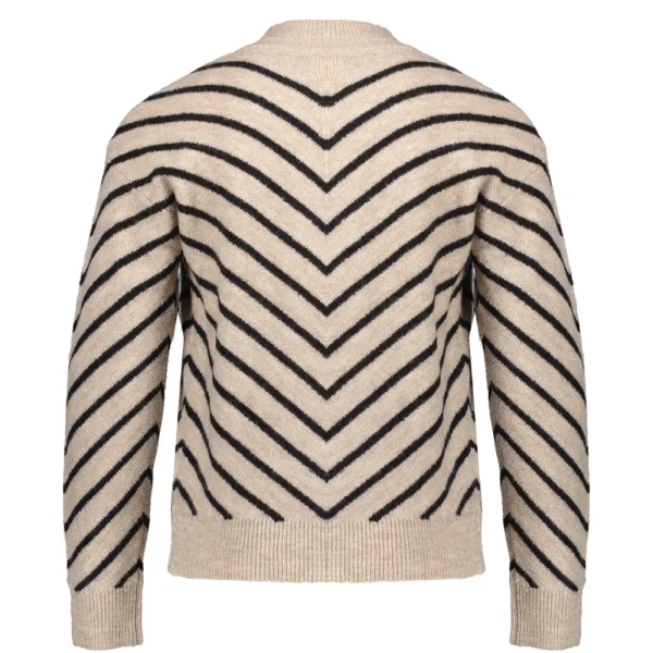 Meisjes Geisha Fashion Geisha Meisjes Trui Met Strepen 34507K-10 Sand