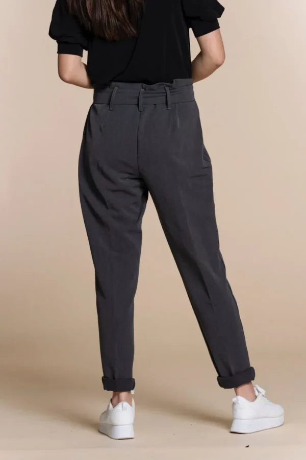 Vrouwen Geisha Fashion Geisha Paperbag Chino 91593-60 Grijs