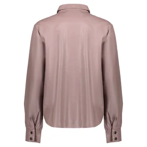 Vrouwen Geisha Fashion Geisha Pu Doorknoop Blouse 03857-19 Sand
