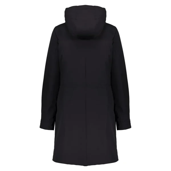 Vrouwen Geisha Fashion Geisha Winterjas Met Capuchon 28559-12 Zwart